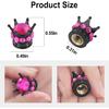 4PCS Crown Bling Tire Valve Stem Caps - Crystal Diamond Car Wheel Tire Caps - Handmade Rhinestone Universal Chrome Vehicle Tire Caps for SUV, Trucks,