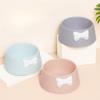 Миска для домашних животных Macaron Color New Style Bow Diamond Pattern Миска для кошек Углубленная герметичная миска для корма для собак