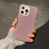 Однотонный чехол для телефона с блестками для iPhone 15 14 13 Pro Max, блестящая ударопрочная накладка