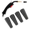 4Pcs KP1939-1 Model Flux Core Gasless Nozzle  For Lincoln, Forney, Electric, Clarke Welders