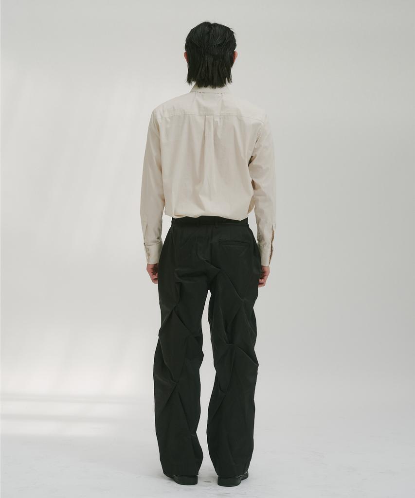 AEGO FREEDOM LAB Nip Crump Pants_Charcoal Black