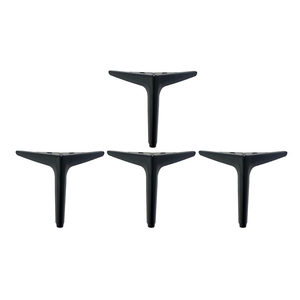 4 шт. Металлические ножки для мебели, ножки-заменители для дивана, ножки для комода в современном стиле, треугольные, простые в установке