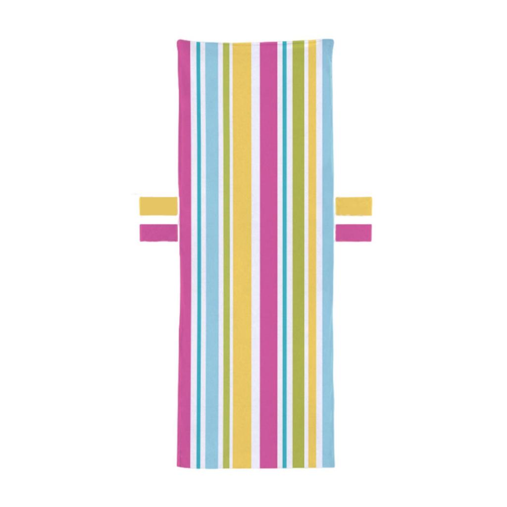 Convenient Lounge Chair Cover, Microfiber Towel for Poolside And Garden Use