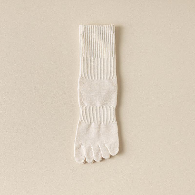 1 пара женских носков с пятью пальцами на весну, в японском стиле, однотонные, женские спортивные носки с раздельными пальцами, каваий, хлопок, Харадзюку, носки с пальцами