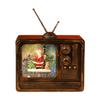 Christmas Musical Box Retro Crafts Night Light for Gifts Bookshelf Christmas