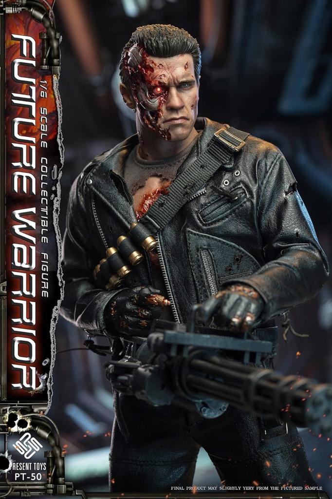 Фигурка Future Warrior T800 Movie Terminator [PRESENT TOYS] 1/6 PT-sp50