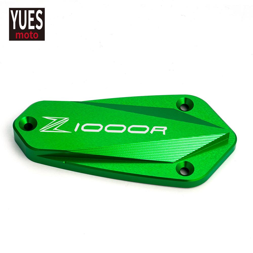 Аксессуары для мотоциклов, алюминиевая передняя и задняя крышка главного бачка тормозной жидкости для KAWASAKI Z1000R Z1000