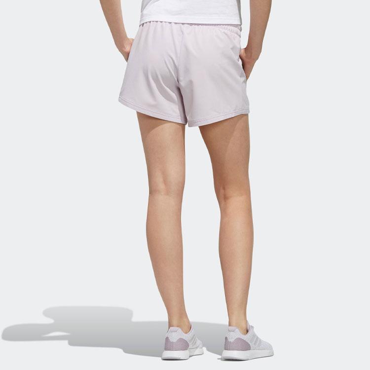 Adidas Спортивные шорты со шнуровкой и принтом Neo Letter, женские шорты светло-фиолетового цвета FK9935