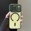 Frosted PC For Magsafe Magnetic Case For iPhone Air 17 16 15 14 13 12 11 Pro Max Plus Wireless Charging Matte Transparent Cover