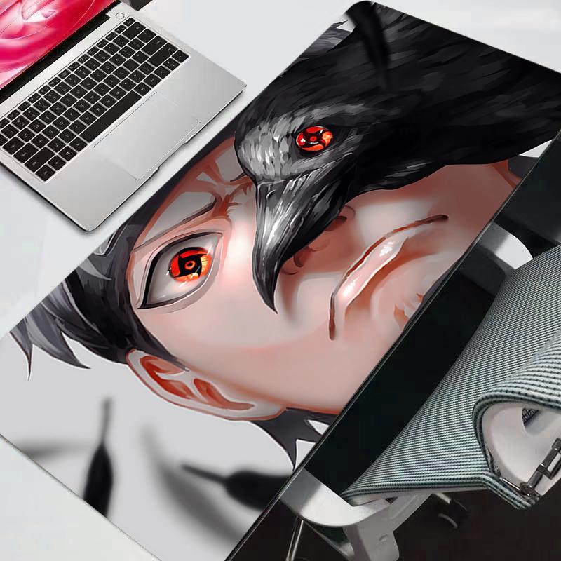 Mouse pad professional Naruto eSports game players Speed Lock Edge Rubber Game Desk Mousepad Keyboard Mat durable anime