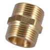 G1  Brass Pipe Fitting Hex Nipple Water Tube Connecting Accessories (intensification)
