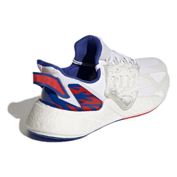 Adidas X9000L4 Кроссовки унисекс, в клетку, удобные тканевые, нескользящие, износостойкие, низкие, повседневные для бега, Белые Красные GZ1477