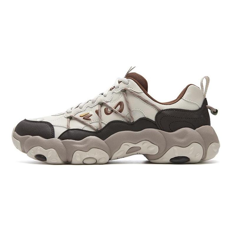 Fila FLUID 6 Износостойкие, Дышащие, Легкие Низкие Повседневные Кроссовки Мужские Желто-Коричневые F12M542151FPP