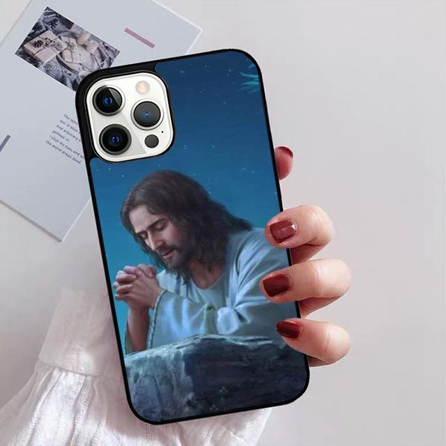 Чехол для телефона с библейским стихом об Иисусе Христе для iPhone 17 Air 14 13 12 16 Pro Max 15 Plus Max.