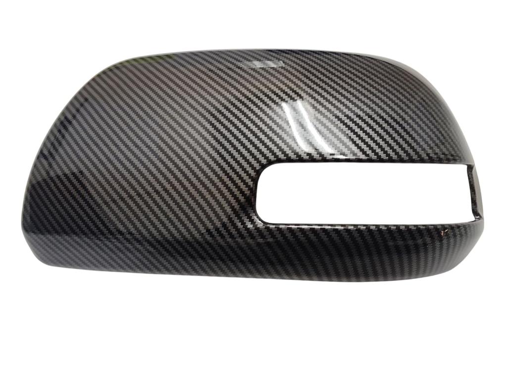 FUKUARE Door Mirror Covers Carbon for Vellfire Noah Estima and Sienta (Black Fiber) Alphard, (20 Series), Voxy, (70 Series), (50 Series), (80 Series)