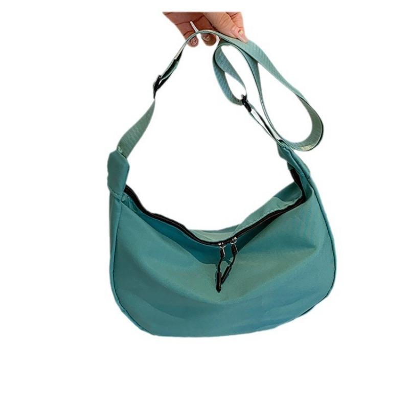 Сумка женская новая весенне-летняя приливная большая вместительная сумка-мессенджер повседневная и легкая из ткани Оксфорд простая сумка-пельмень