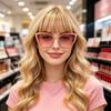 Xiaomi Женские солнцезащитные очки «Кошачий глаз» UV400 Металлическая оправа Градиентные линзы Модные оттенки для пляжа Путешествий Свиданий Уличной съемки 1208