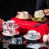 Оригинальный Роскошный Керамический Набор Кофейных Чашек Ting Le в Подарочной Упаковке