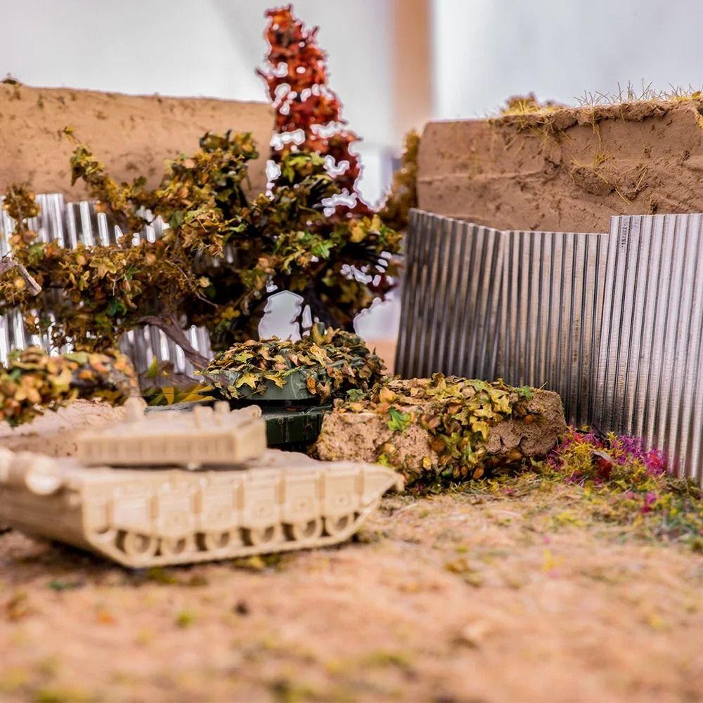 Building Making Miniature Corrugated Tile 1:35 Scale Corrugated Tile Wall Sheet  Micro Landscape