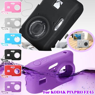 Мягкий силиконовый защитный чехол для цифровой камеры Kodak PIXPRO FZ45/FZ55, чехол для корпуса, износостойкий, для путешествий на открытом воздухе, чехол-крышка для камеры