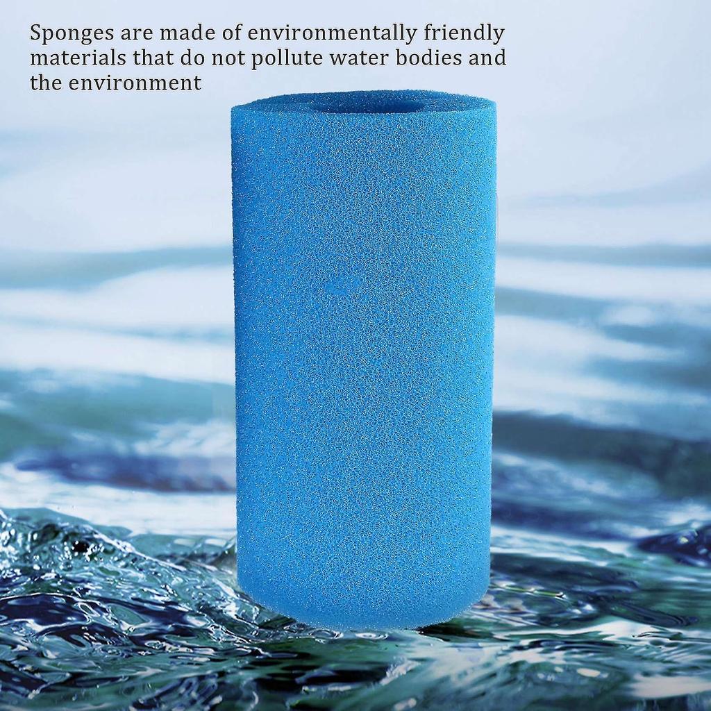 6 Pcs Foam Filter Sponge for Type A Reusable Washable Swimming Pool Aquarium Filter Accessories