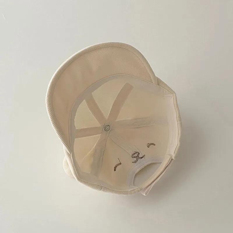 Baby Hat Autumn/Winter New Cartoon Bear Baby Warm Outdoor Sunshade Baby Duck Tongue Hat