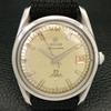 USED SWISS TITONI AIRMASTER ROTOMATIC MENS DATE ORIGINAL DIAL WATCH A431429-2 R107-a431429