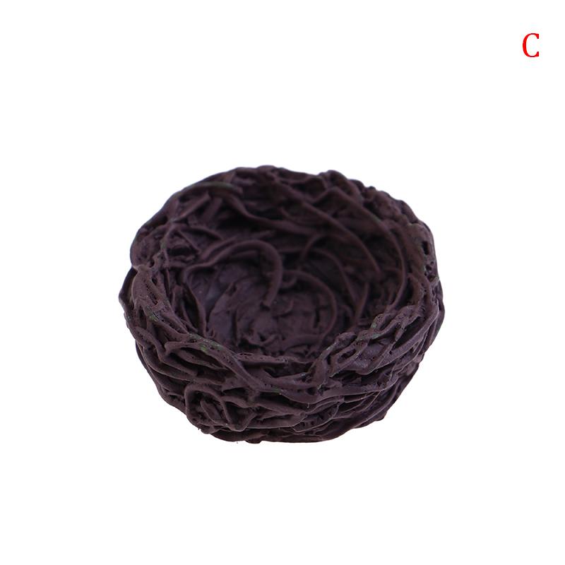 4шт мультфильм красочная летающая птица воробей маленькая статуя миниатюрная фигурка орнамент