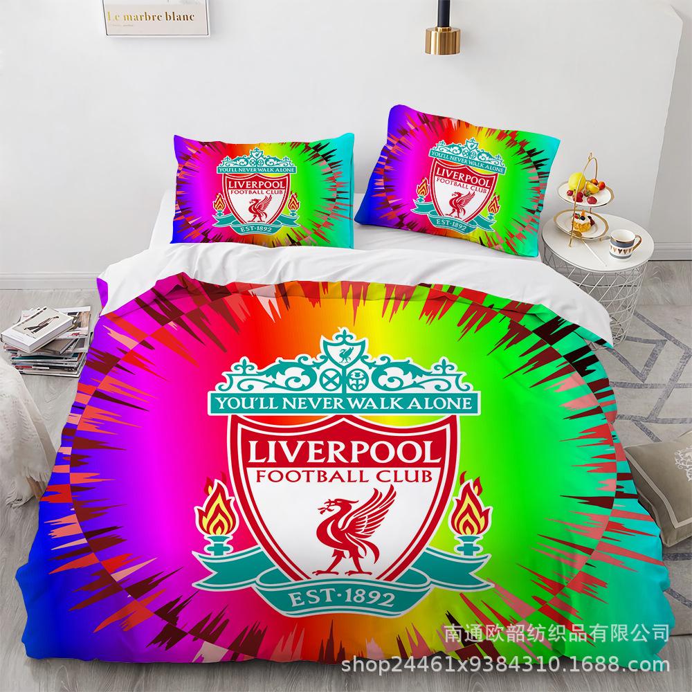 3D Цифровая Печать Футбольный Клуб Размер Набор из Трех Предметов, Набор из Четырех Предметов