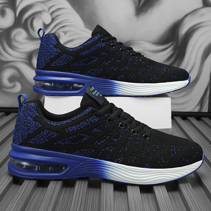 Мужские спортивные кроссовки для бега на воздушной подушке, мужские, весна и осень, новые модные, дышащие, с мягкой подошвой, мужские, повседневные, для ходьбы