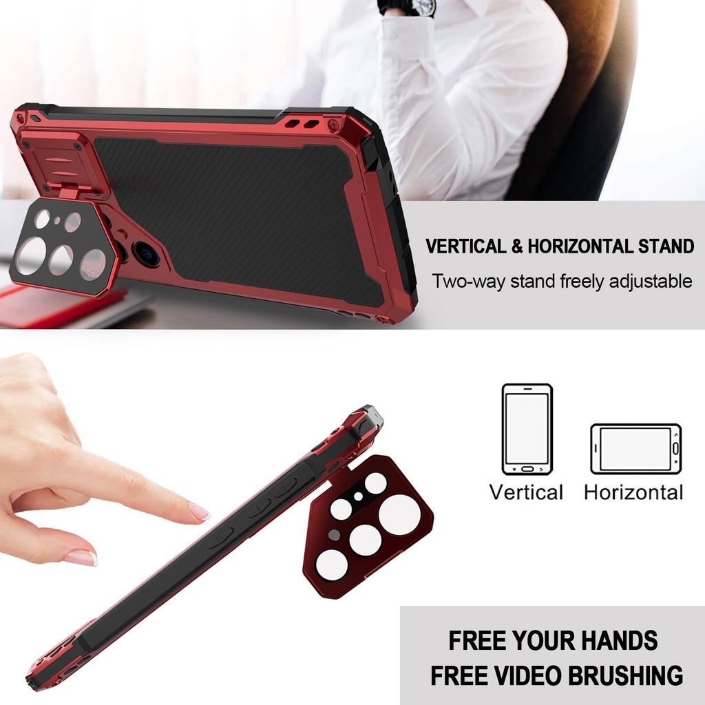 Защитный чехол с функцией беспроводной зарядки для Samsung Galaxy S23/S24 Ultra Magnetic для трансграничного использования.