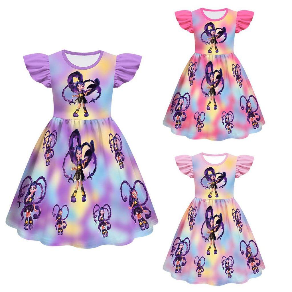 83160 Kids Girls Lily Lovebraids Cartoon Dress