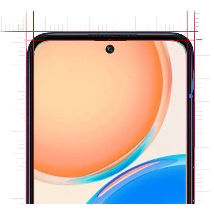 Coque pour HONOR X8 et 2 Verres Trempé Film Protection Ecran Phonillico®
