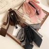 Ponytail Holder Cloth Banana Clip Hairpin Bowknot Hair Clip Cute Bow Vertical Clip  Girls