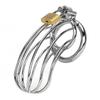 3 Male Protective Device Stainless Steel Ring Suitable Penis Cage Chastity Lock For Any Size Of Men Adult Products