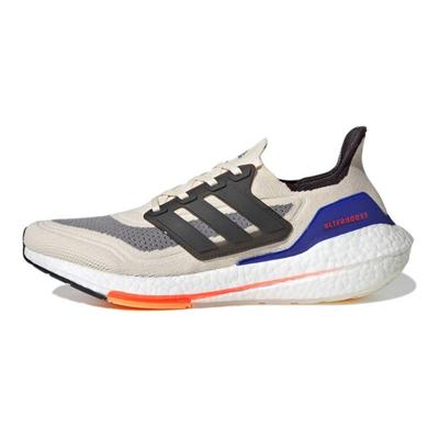 UltraBoost 21 Wonder White Carbon Мужские кроссовки кремово-красные S23869