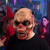 Funny Scary Zombie Mask Realistic Demon Face Cover Demon Grim Reaper Mask  Haunted House