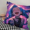 J-Jinx Анимированный Игровой Персонаж Наволочка Квадратная Подушка Спальня Диван Досуг Комфорт Подушка Автомобиль Гостиная Украшение Дома
