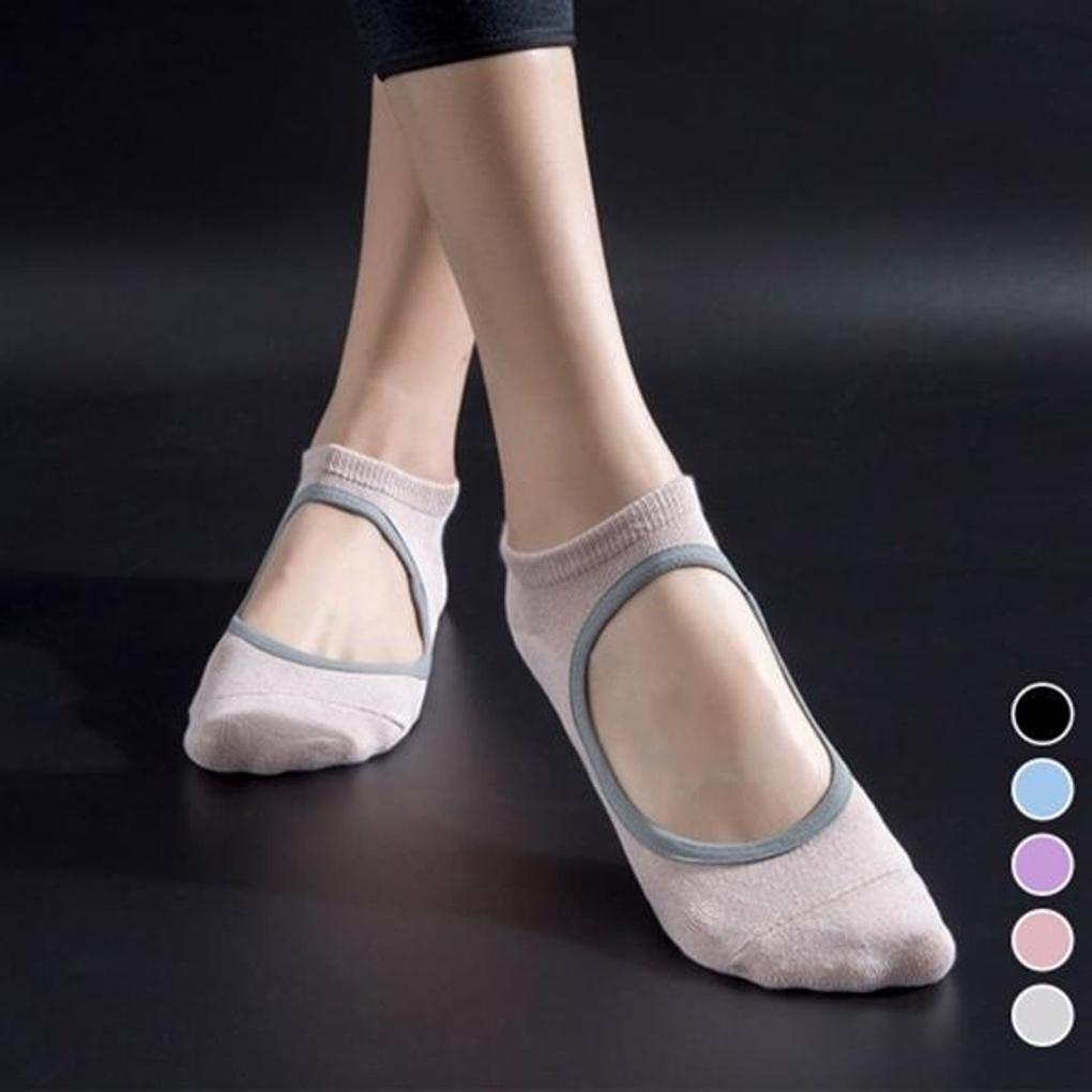 Pastel-tone non-slip Pilates socks FD-0045