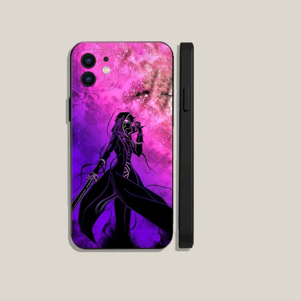 The Eminence in Shadow Phone Case For iPhone16,15,14,13,12,11,Plus,Pro Max,XS,X,XR,SE,Mini,8,7 Soft Silicone Black Cover