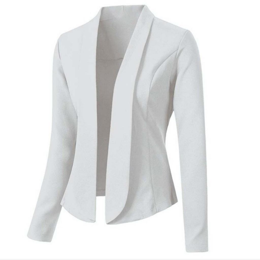 Women Fashion Solid Tops Long Sleeve Jacket Ladies Wear Cardigan Coat