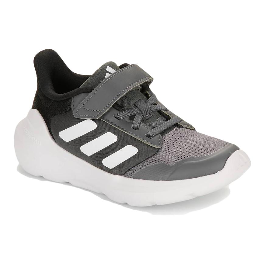 adidas Tensaur Run 3.0 Легкие Удобные Нескользящие Прочные Низкие Кроссовки для Бега Детские Кроссовки Черные Белые IE5986