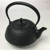 Tonami Shoten Nambu Iron Kettle, Flat, Arare, IH Compatible (Black), 1.5L, 1999-11