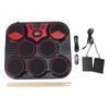 Electronic Drum Set 7 Pads Multi Sounds Rhythms USB Rechargeable Tabletop Drum Practice Pad with