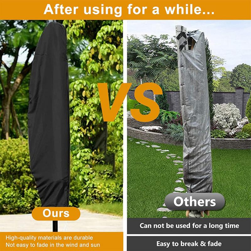 Чехол для зонта на открытом воздухе, водонепроницаемый, для рынка, чехлы для зонтиков с застежкой-молнией, чехол для зонта на открытом воздухе