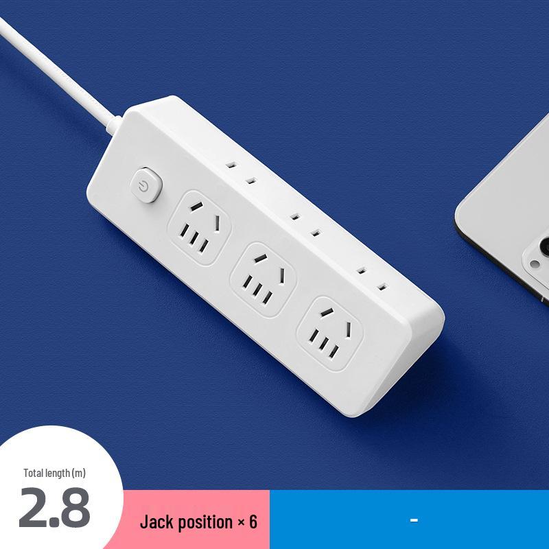 USB Сетевой фильтр с многорозеточным удлинителем для использования в офисе и общежитии