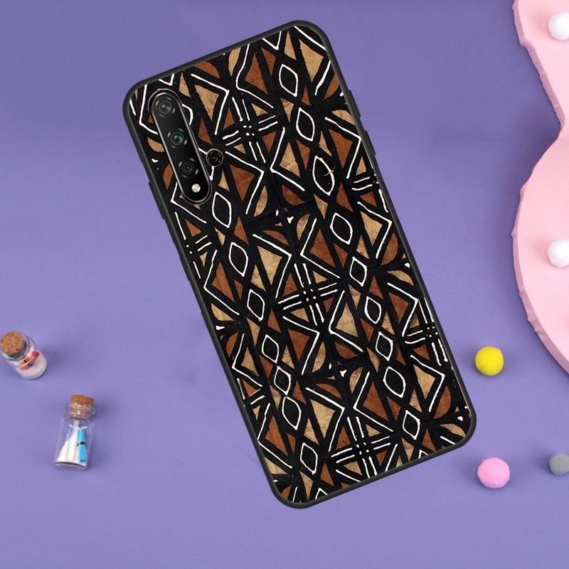 African Wax Print Design Case For Huawei P30 P20 P40 Lite Nova 5T 11i 8i 3i 9 10 SE 11 Pro Y90 Y70 Y61 Y60 Y91 Cover