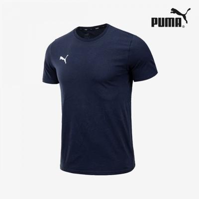 Galleria Puma с коротким рукавом мужская футболка с коротким рукавом Team Goal повседневная круглая 65861506