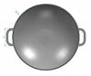 Cast iron triangle fire pit
