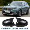 Для BMW X1 U11 U12 2023 2024 боковое зеркало заднего вида крышка чехол для рожка отделка автомобильные аксессуары